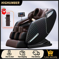3 year warranty Smart Shiatsu Massage Chair Full Body Zero Gravity Recliner Kneading Rolling Heating Relieve Muscle Tension Pain