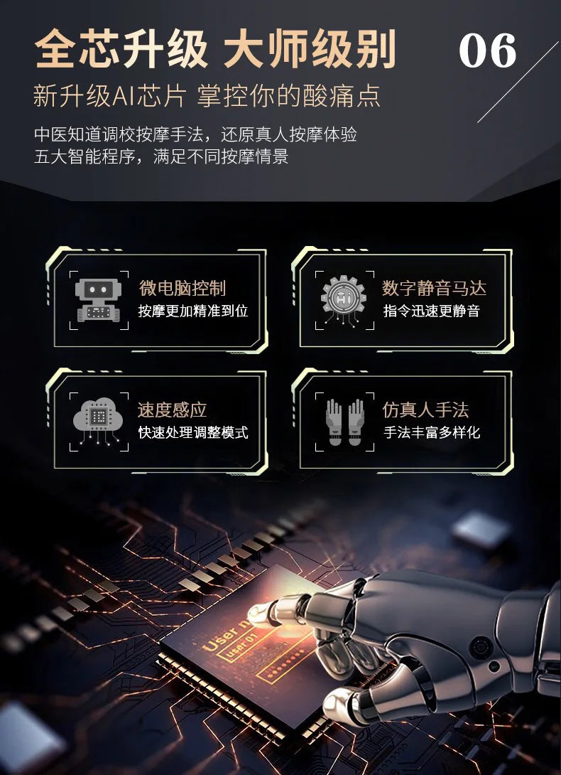 Massage Chair Smart Electric Massage Sofa with Bluetooth Voice Zero Gravity Space Capsule