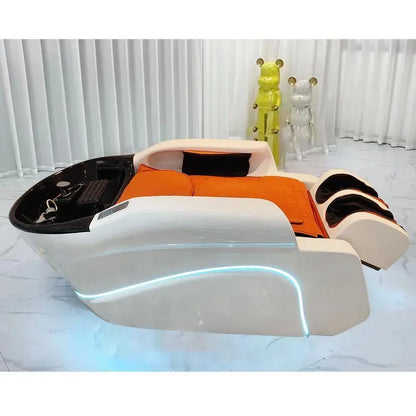 Automatic Massage Shampoo Bed Professional Salon Shampoo Chair Luxury Backwash Unit Hair Washing Station for Beauty Barber Shop