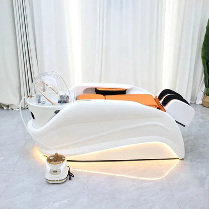 2026 Premium Smart Massage Shampoo Bed Hair Washing Table Luxury Salon Head SPA Furniture Comfortable Massage Table