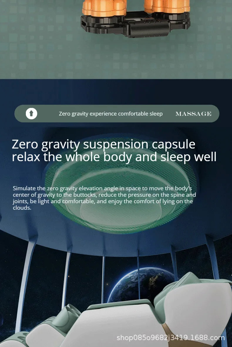 Smart Home Vollautomatischer Zero-Gravity-Massagesessel Multifunktions-Weltraumkapsel-Massagesofa Großhandel