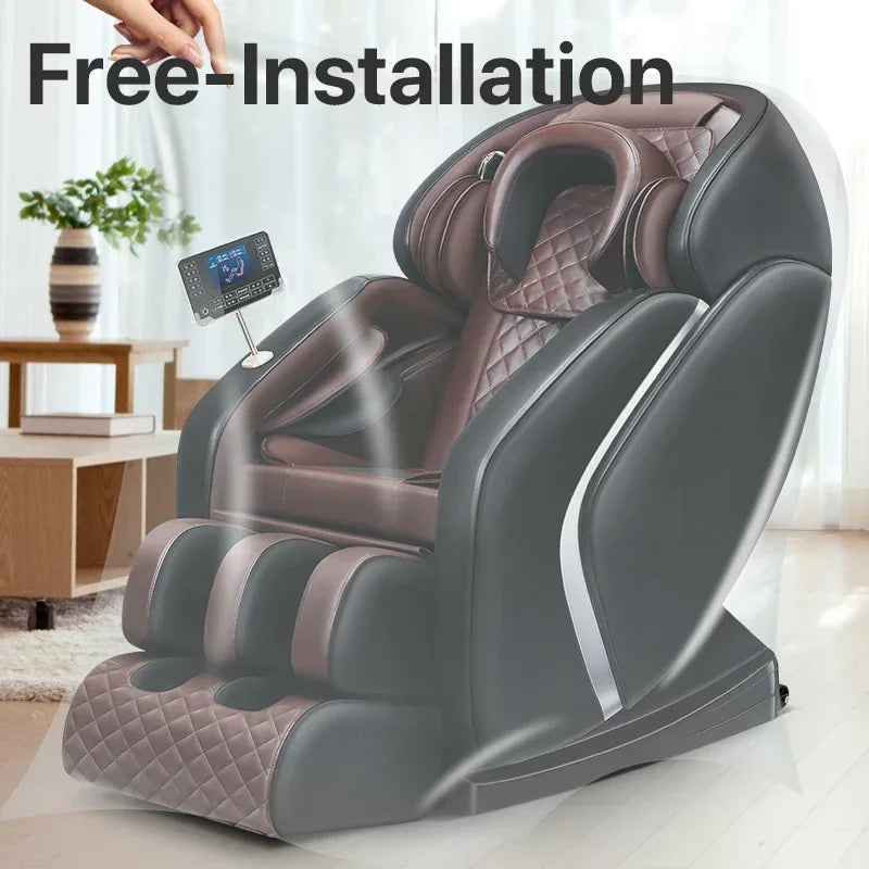Jare B5 Großhandel OEM ODM Fabrikpreis Heißer Verkauf Luxus Leder Zero Gravity Elektrischer Ganzkörper-Massagesessel