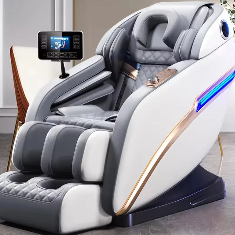 4D Massage Chair Luxury Full Body Zero Gravity Track Electric 3D Chair Luxury 8 Fixed-point Massage