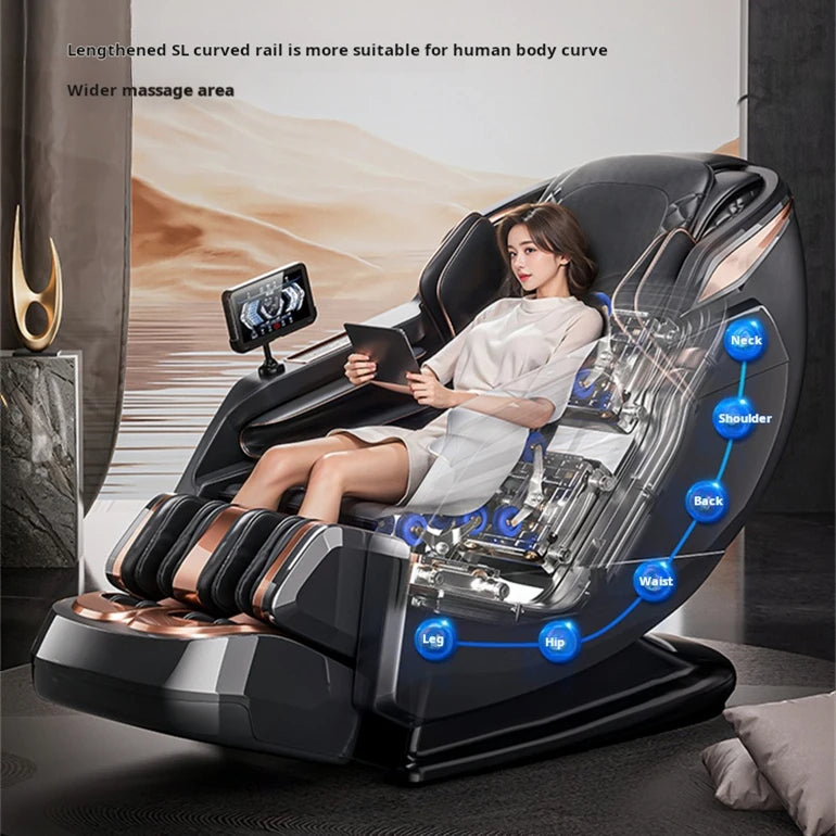 Electric 4d 3d zero Gravity Full Body Stretching Massage Chair Full Body Massager Price