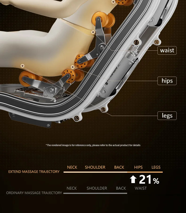 Cross-border wholesale massage chair English household multi-function voice space capsule full body electric massage sofa chair