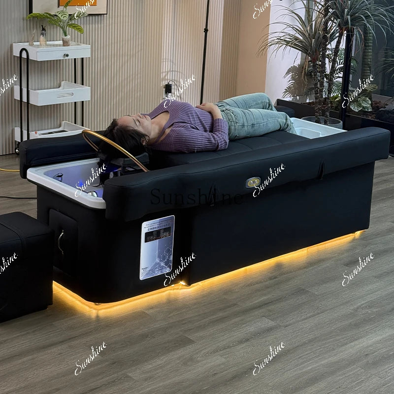 FTElectric lifting foot bath sofa integrated bed high-end shampoo foot bed