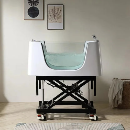 2026 Pet-Serie Massage-Spa-Badewanne Verstellbare, abnehmbare transparente Acrylbadewanne