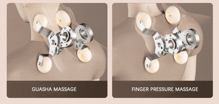 2 Jahre Garantie 4D SL Airbag Zero Gravity Ganzkörper-Massagesessel Home 3D Büro-Fußroller Shiatsu Bürostuhl Massagesofa