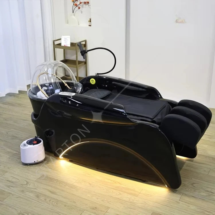 Widened Version Electric Spa Head Water Circulation Shampoo Bed Hair Washing Massage Bed for Hair Salon