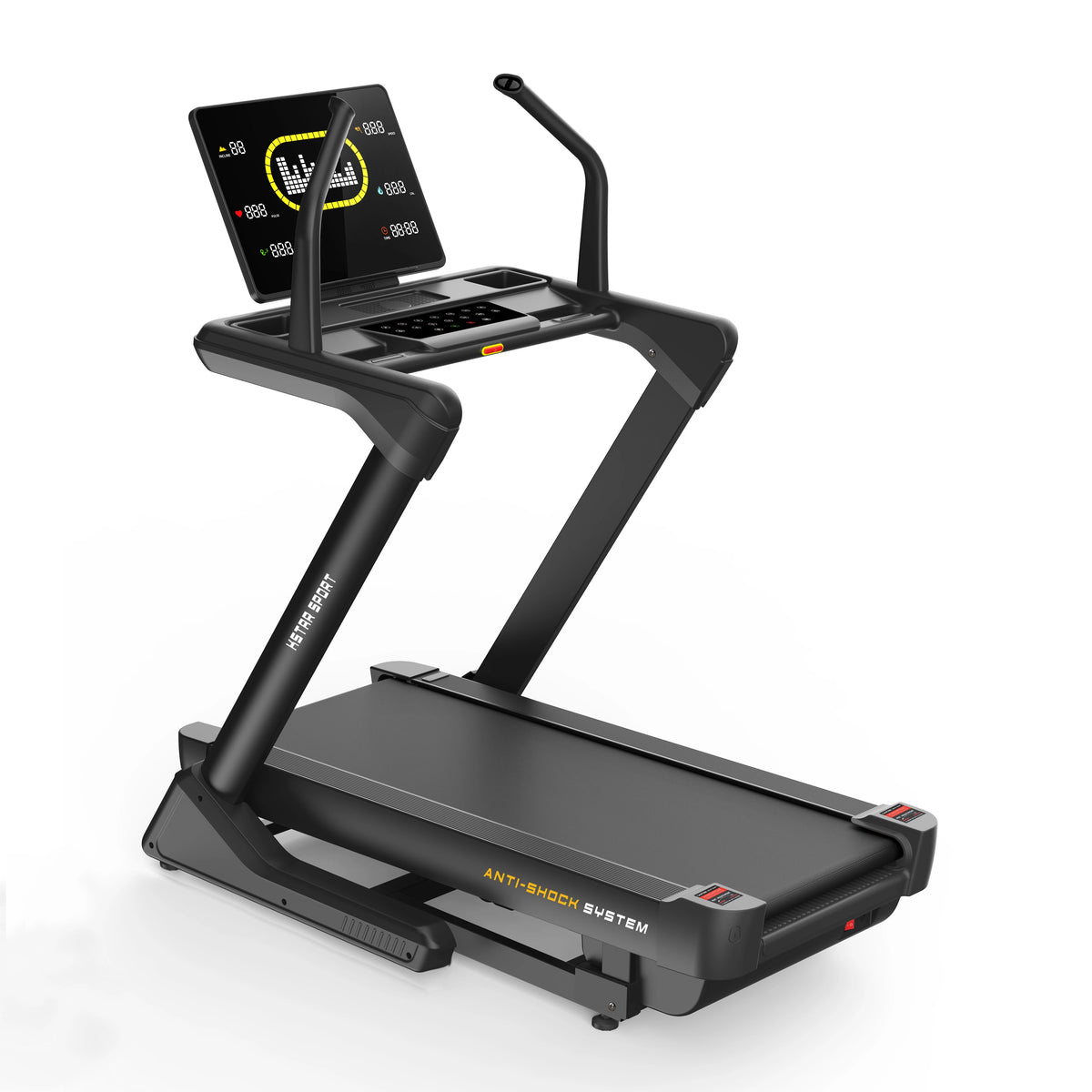 2026 Kstar Laufband Fitness Übung Hochleistungs-Geschwindigkeitsregler 10-20 KM/H Elektrisches Laufband mit -6-48% Auto-Steigung