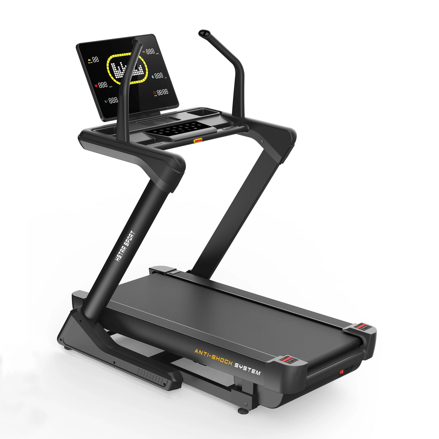 2026 Kstar Laufband Fitness Übung Hochleistungs-Geschwindigkeitsregler 10-20 KM/H Elektrisches Laufband mit -6-48% Auto-Steigung