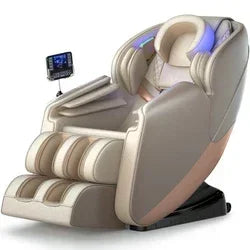 Luxus-Weltraumkapseln PU-Leder 8D-Festpunkt Intelligenter bester Ganzkörper-Massagesessel mit Musikfunktion und Körpergesundheitspflege