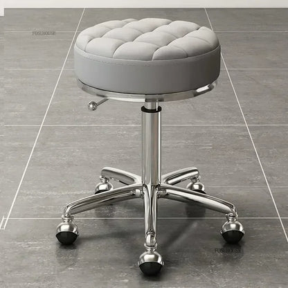 Nordic Salonmöbel Friseurstühle Friseursalon Professioneller Friseurstuhl Hebebarer Drehstuhl Schönheitssalon Friseurstuhl