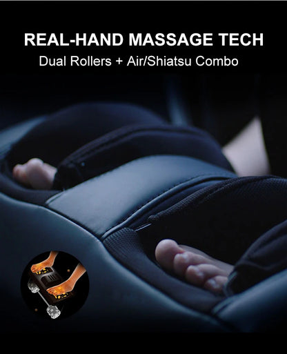 2025 Meistverkaufter 4D Ganzkörper-Massagesessel mit Schwerelosigkeitsfunktion & Wärmetherapie SL-Track-Technologie