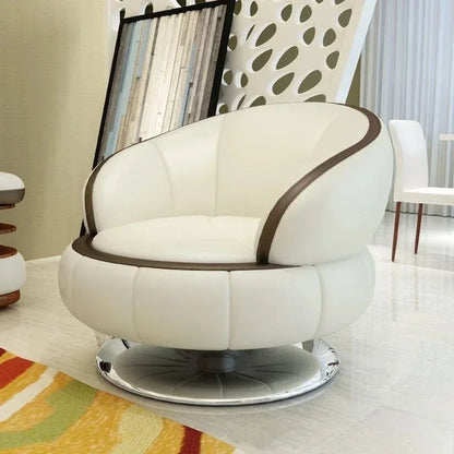 Luxuriöse L-förmige Sektionssofas aus echtem Leder mit USB- und Bluetooth-Lautsprecher – MINGDIBAO Wohnzimmer Italienische Ledersofas