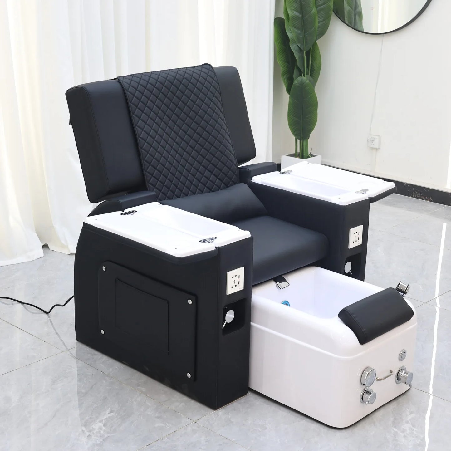 Foot SPA Massage Foot Chair, Nail Sofa, Back Automatic Massage Chair, Foot Massage & Nail Technicians Use Commercial Furniture