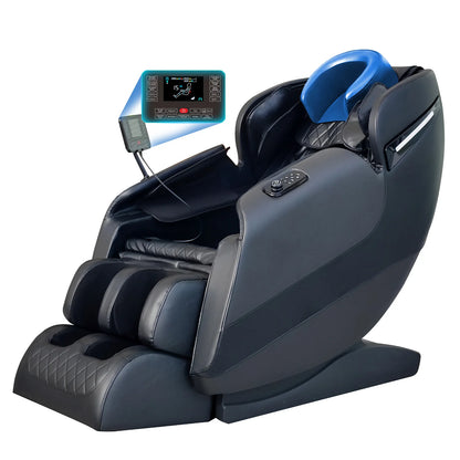 Luxuriöser, preiswerter Hifi-Bluetooth-Musik-Ganzkörper-Airbags Zero Gravity Elektrischer Pediküre-Massagesessel Massagesessel-Produkte