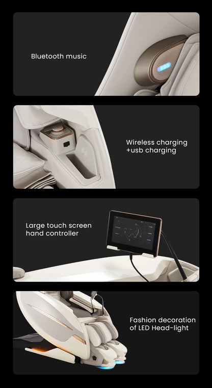 Body 5d Sound Wave Tech Massage Movement Voice Control Massage Chair 2026