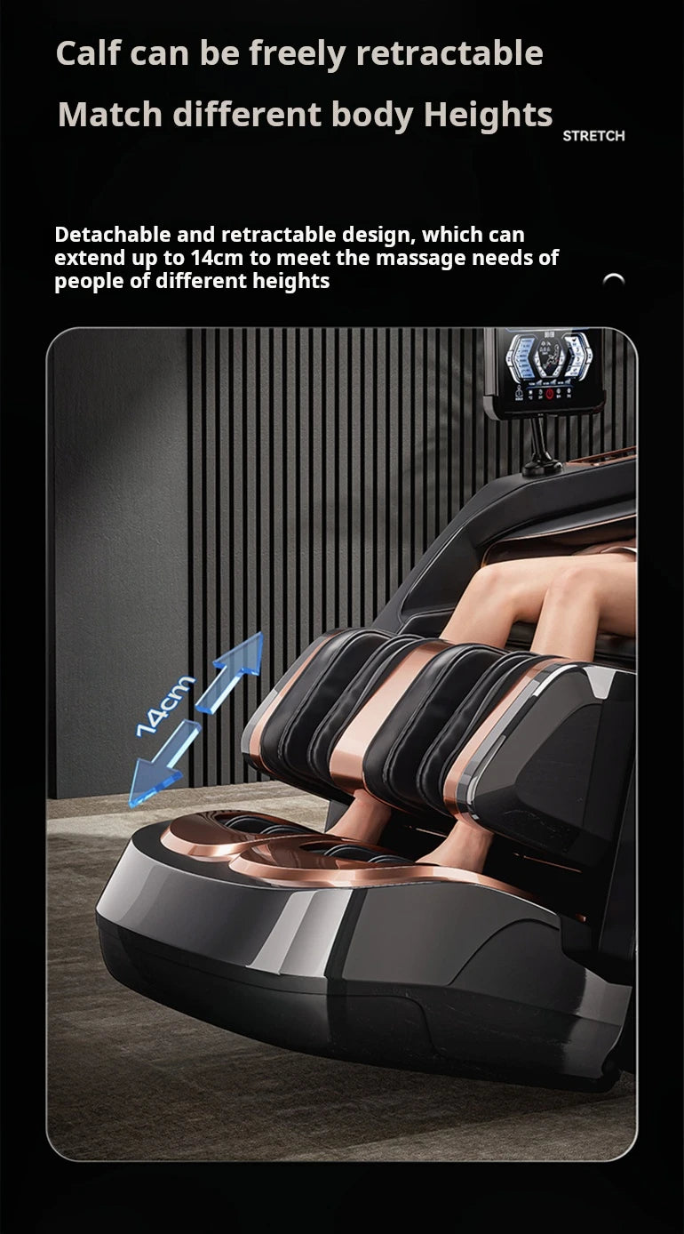 Electric 4d 3d zero Gravity Full Body Stretching Massage Chair Full Body Massager Price