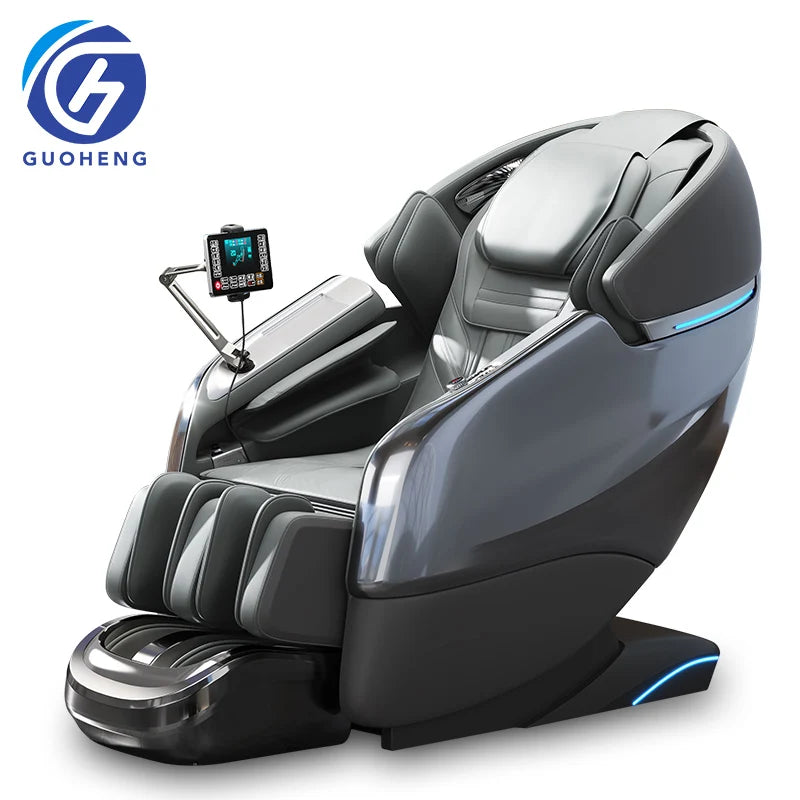 Massagesessel 5d Zero Gravity mit Heizung 2023 4d Massagesessel Kabelloses Telefonladegerät