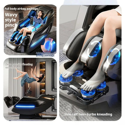 2025 Massagesessel Multifunktional 6D Schwerelosigkeit Shiatsu Luftdruck Bequem Professionell Menschliche Berührung Neueste