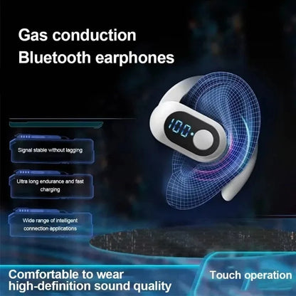 Bluetooth 5.3 Wireless TWS Ear Hook Earphones – HiFi Stereo, Noise Reduction