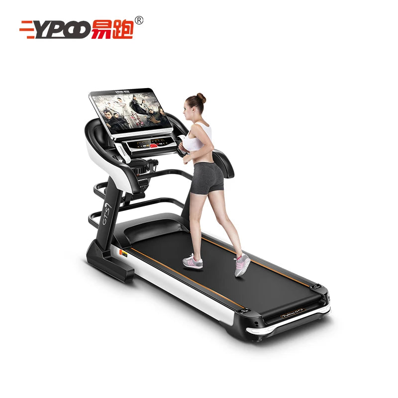 Gym Home Use Fitness Equipment Intelligent Electric Treadmill Indoor Exercise Running Machine Foldable Treadmill
