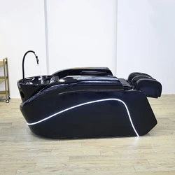 custom.Luxury 4D Full Body Massage Bag Massage Spa Shampoo Bed With Ceramic Basin