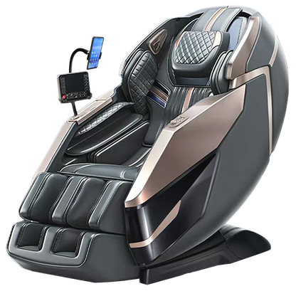 Electric Massage Chair Foot Roller Massage Lounge Chair Full Body Zero Gravity Stretching 4D Massage Chair 2025