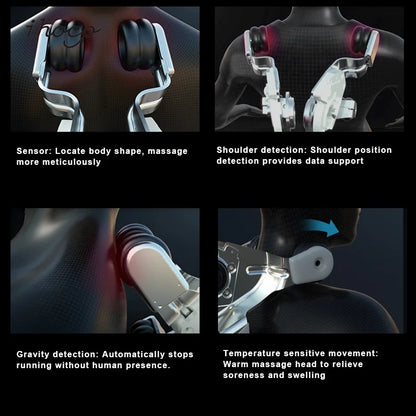 2025 Meistverkaufter 4D Ganzkörper-Massagesessel mit Schwerelosigkeitsfunktion & Wärmetherapie SL-Track-Technologie
