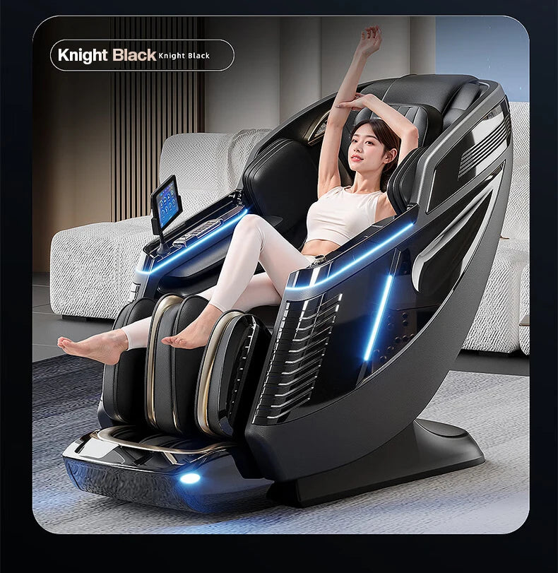 Dual Core 4D Electric Massage Chair Thai Stretch Electric Leg Lift Massage Triple Control Operation‌ Home Office Leisure Sofa
