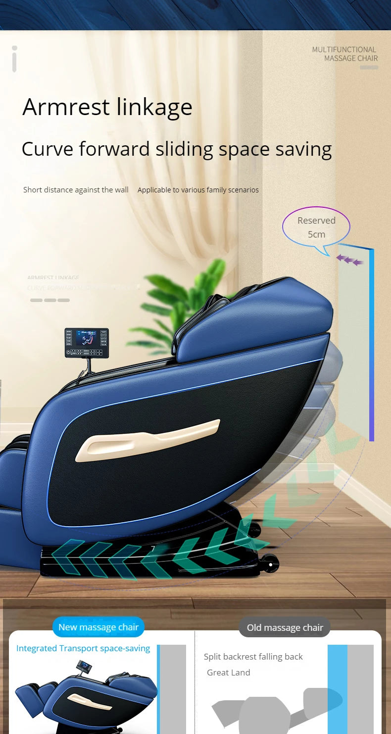 Guangdong Cheap Sl Track Full Body Shiatsu Massage Chair 8d zero Gravity Luxury Dropshipping Full Body Wholesale Ningde Mk