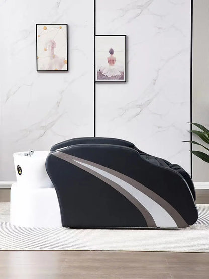 Automatic Massage Shampoo Bed Professional Salon Shampoo Chair Luxury Backwash Unit Hair Washing Station for Beauty Barber Shop