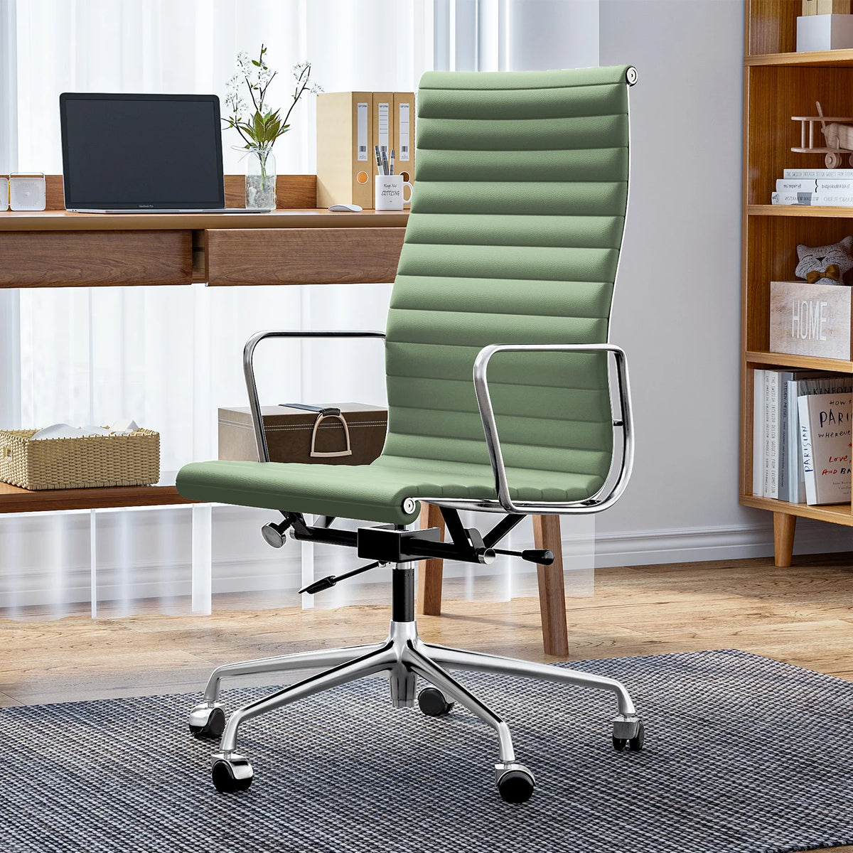 Bürostühle Ergonomischer Bürostuhl Netzrücken Lendenwirbelstütze Hochklappbare Armlehnen Neigbar Höhenverstellbar für Home Office Schreibtisch