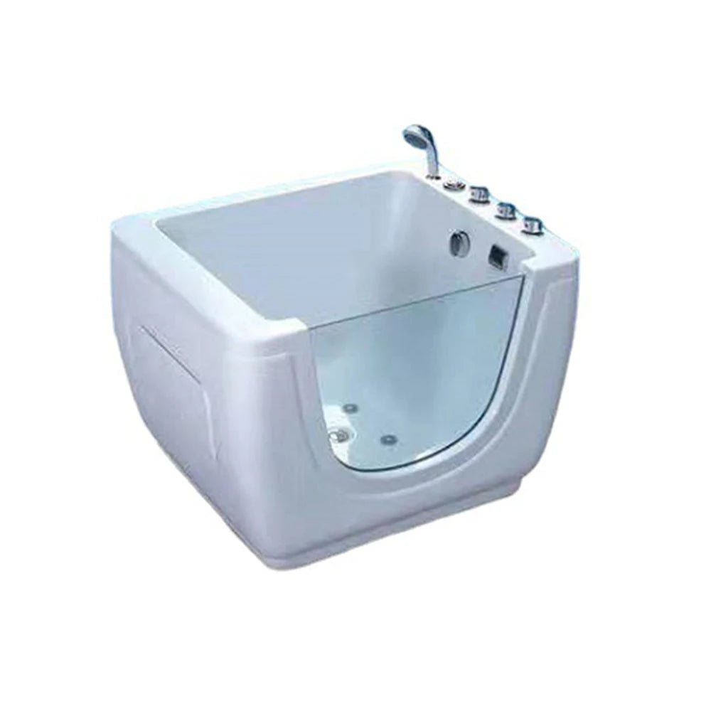 1100X850X850mm Infant Baby Portable Spa Acrylic Hydromassage Whirlpool Kids Children Bathtub NS807A