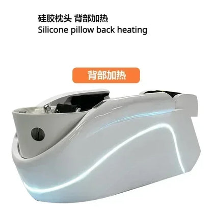 ss Neues intelligentes Massage-Shampoo-Bett Kopfpflege Begasung Wasserkreislauf Automatisches Massage-Shampoo-Bett