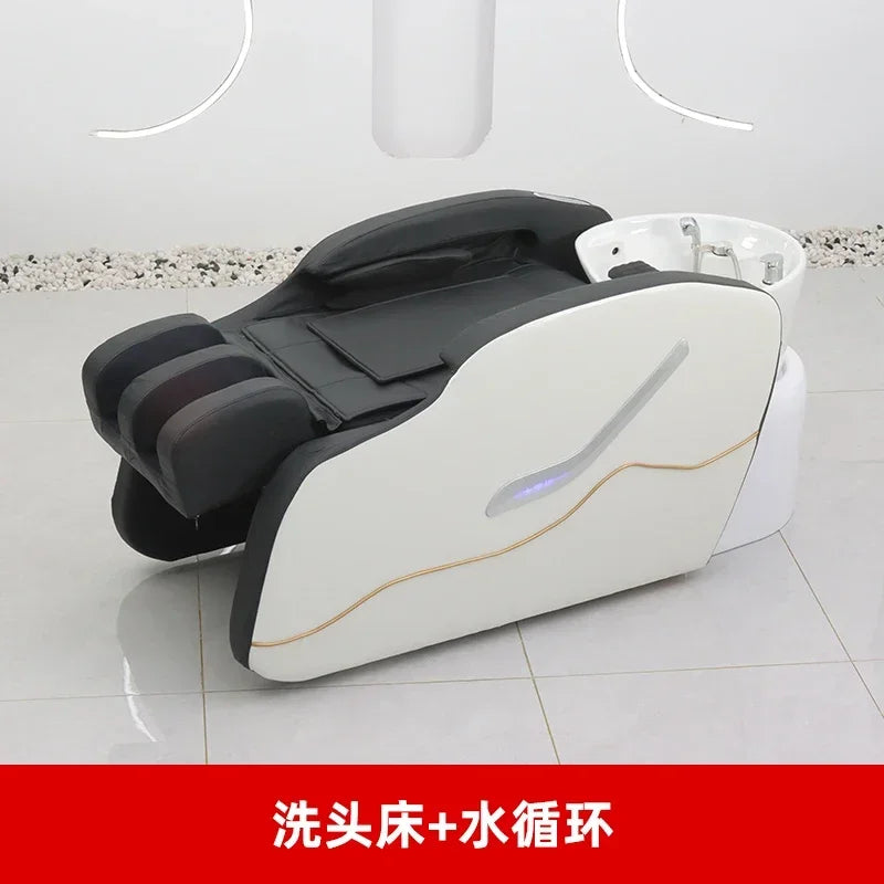 Kopfhautmassage-Shampoo-Bett Shampoo Waschen Friseurbecken Professionelle Ausrüstung Stuhl Chaise Friseursalon