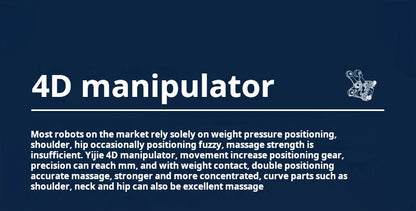 3 Jahre Garantie 4D-Elektrischer Massagesessel mit KI-Sprachsteuerung Fußsohlenroller Therapeutische Tiefenmassage Lendenwirbel-Thai-Stretching