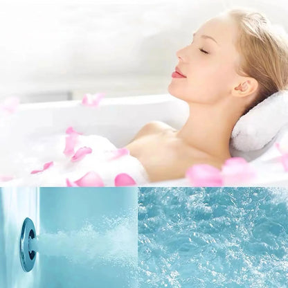 Modern Bathroom Whirlpool Air Jet Bath Tub Free Standing Acrylic SPA Massage Bathtub With Shower Faucet White