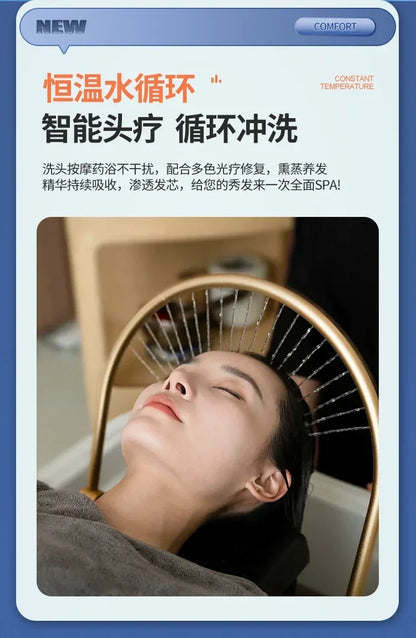 Nordic Hair Spa Massagebett, Salon-Frisierstühle, Maschine, Shampoo-Rückspüler, Kopfhautwasser, Friseur, Mobiliar, Friseurausstattung, Lagerbestand