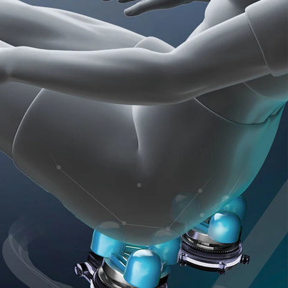 Fauteuil de massage électrique à rouleaux 3D à gravité zéro pour le corps entier