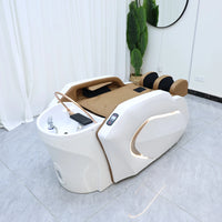 Friseur-Waschbecken für anspruchsvolle Gegenden, elektrisches Massagebett, Haarwaschbecken, Shampoo-Waschbecken, High-End-Friseursalon-Möbel