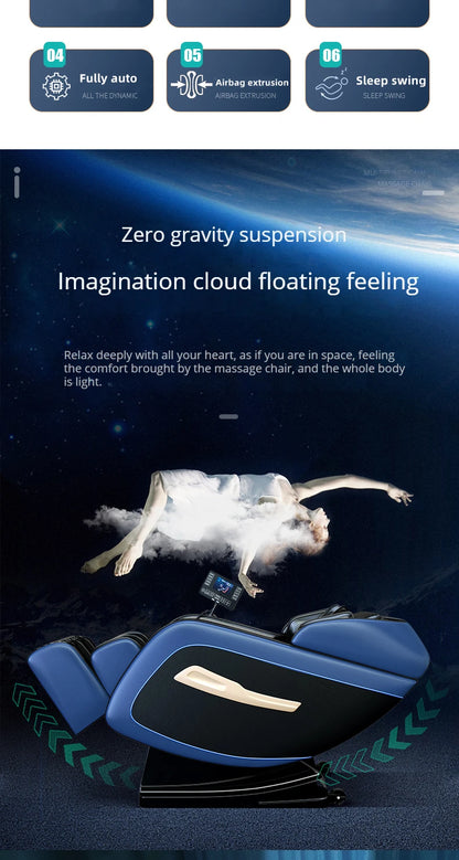 Guangdong Cheap Sl Track Full Body Shiatsu Massage Chair 8d zero Gravity Luxury Dropshipping Full Body Wholesale Ningde Mk