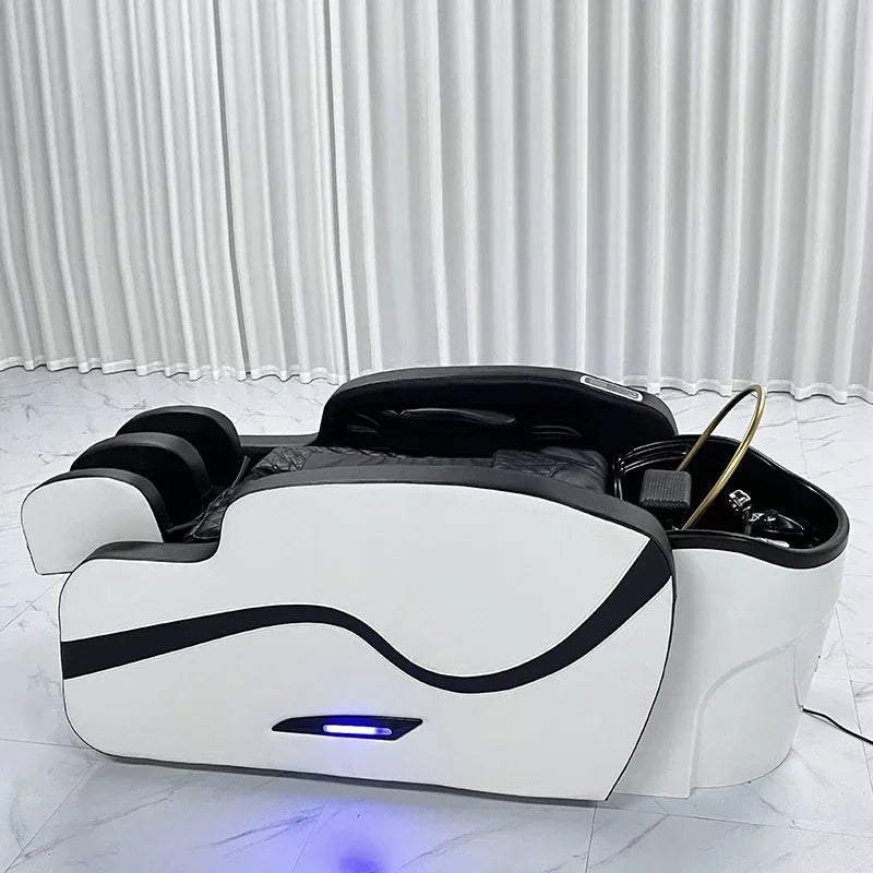 Nordic Hair Spa Massagebett, Salon-Frisierstühle, Maschine, Shampoo-Rückspüler, Kopfhautwasser, Friseur, Mobiliar, Friseurausstattung, Lagerbestand