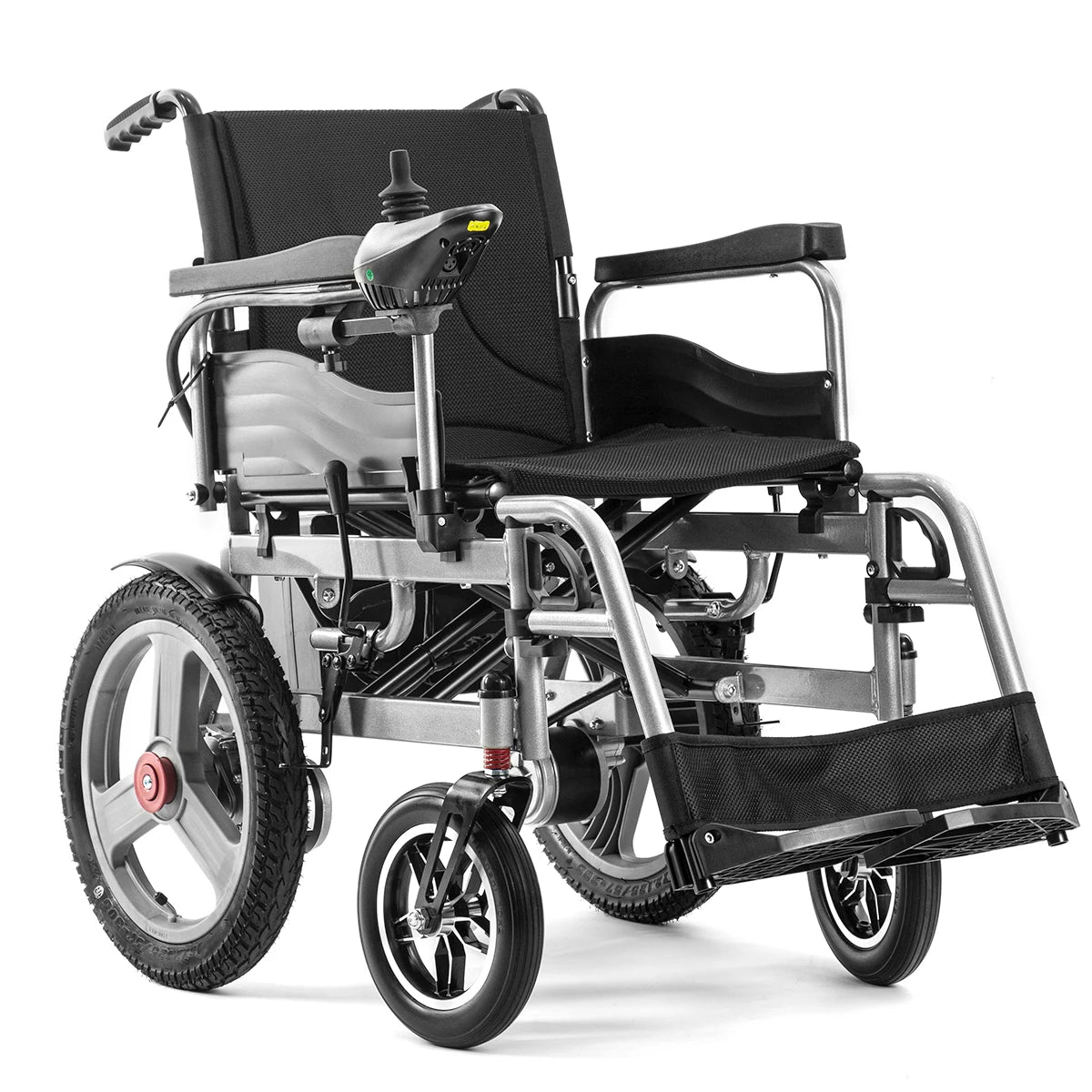 2024 Hot Sale Indonesia Ultra Lightest Cheap Steel Wheel Chair Travel Beach Foldable Portable Electric Wheelchair For Adults