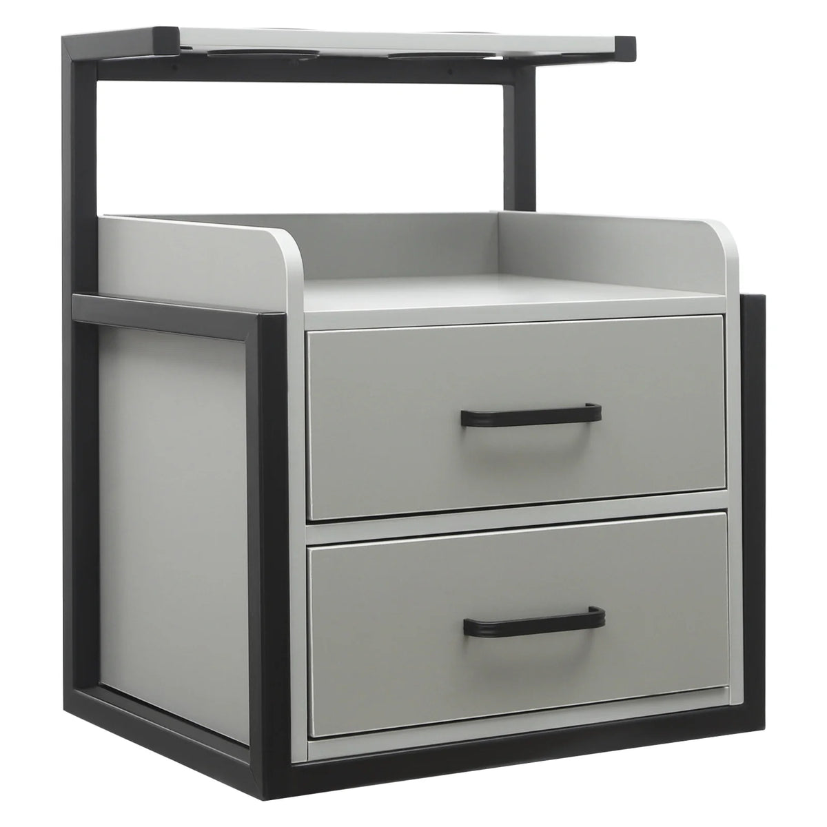 Multifunktionale Salonwagen Wandmontierter Friseurschrank Friseursalon Spezial Dauerwellen-Färbemittel-Ablageregal Möbel