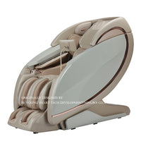 Fauteuil de massage corps entier, fauteuil de massage zéro gravité, chauffage, massage des pieds, modes automatiques, écran tactile (noir et blanc)
