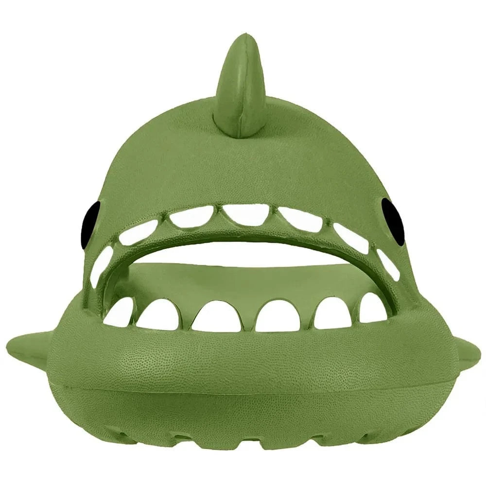Shark Cloud Slides – Funny EVA Slippers for Women, Men & Kids