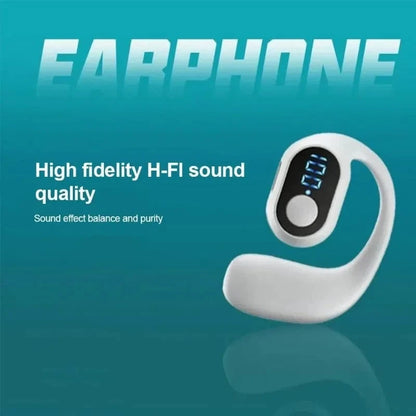 Bluetooth 5.3 Wireless TWS Ear Hook Earphones – HiFi Stereo, Noise Reduction