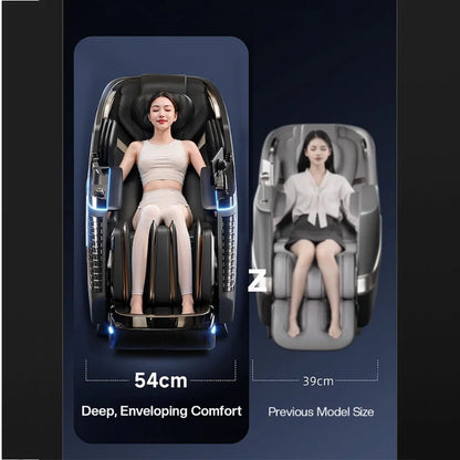 Dual Core 4D Electric Massage Chair Thai Stretch Electric Leg Lift Massage Triple Control Operation‌ Home Office Leisure Sofa
